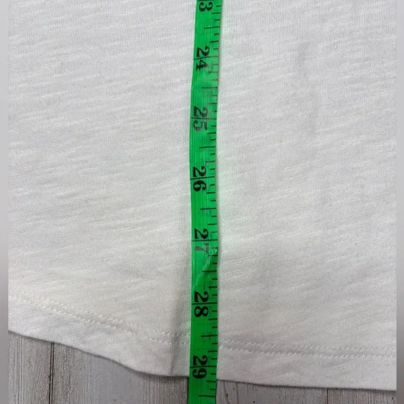 Old Navy Size 3X Bone Color Graphic Short Sleeve Womens Top - Picture 10 of 11